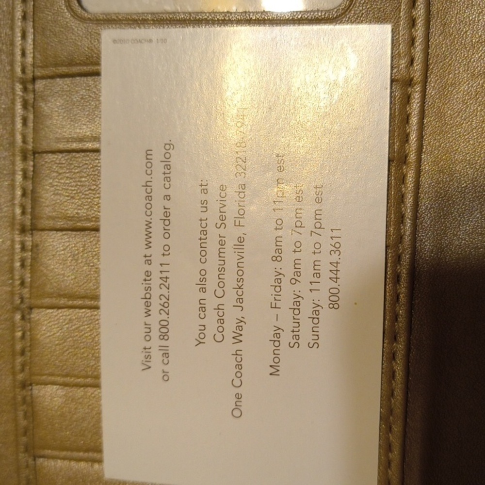 ✨Low Start ✨Vintage Coach Ashley Wallet - Picture 8 of 9